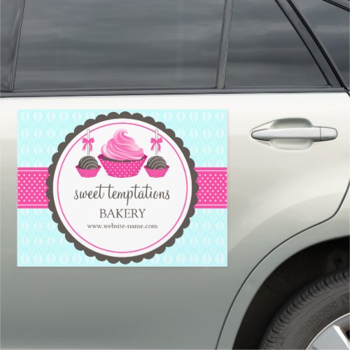 Bakery Business Marketing Car Magnet