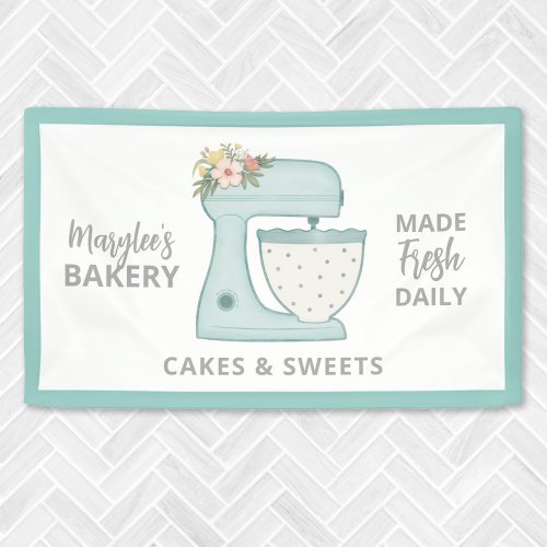 Bakery Business Pastry Chef Banner