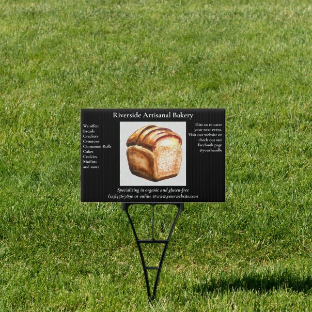 Bakery Business Promotional  Sign (Insitu)