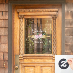 Bakery Business Window Cling