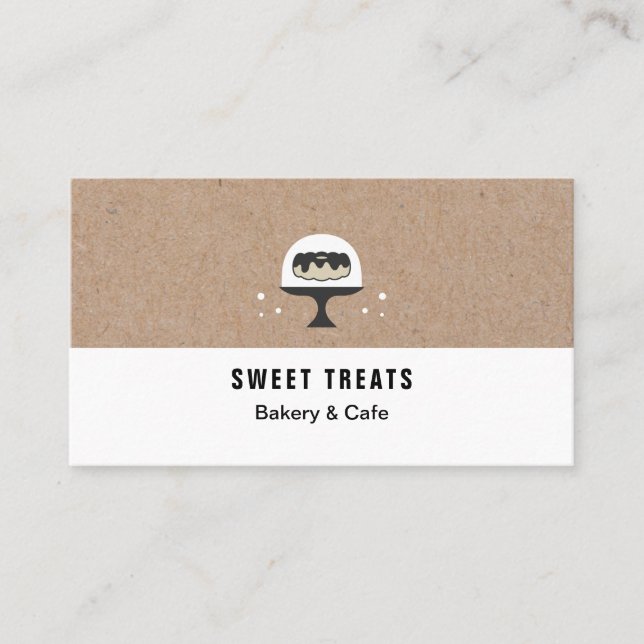 Bakery & Cafe Business Card (Front)