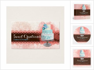 Bakery Cake Business Sweet Creations Collection 1
