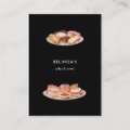 Bakery Cakes Sweets Baking QR Code Social Media Business Card | Zazzle
