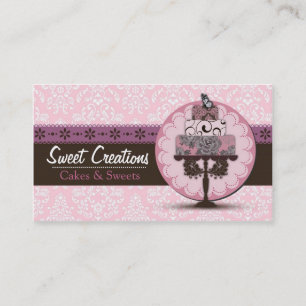 Bakery/Cakes/Sweets Creations Business Card