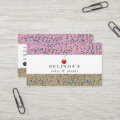 Bakery Cakes & Sweets QR Code Social Media Icons Business Card | Zazzle