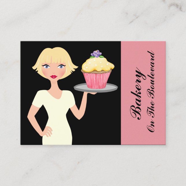 Bakery / Caterer / Restaurant - SRF Business Card (Front)