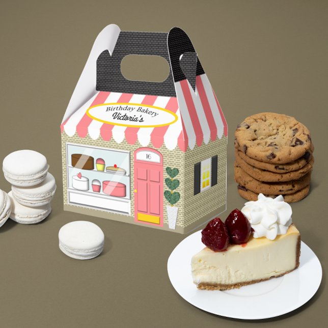 Bakery Celebration  Favor Box (Creator Uploaded)