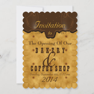 Bakery & Coffee Shop - Invitation