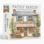 Bakery Cookbook 3 Ring Binder