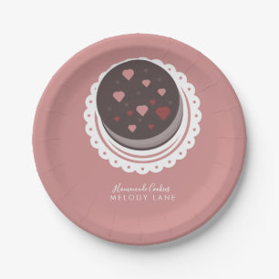 Bakery Cookies Homemade Goods Biscuits Paper Plates