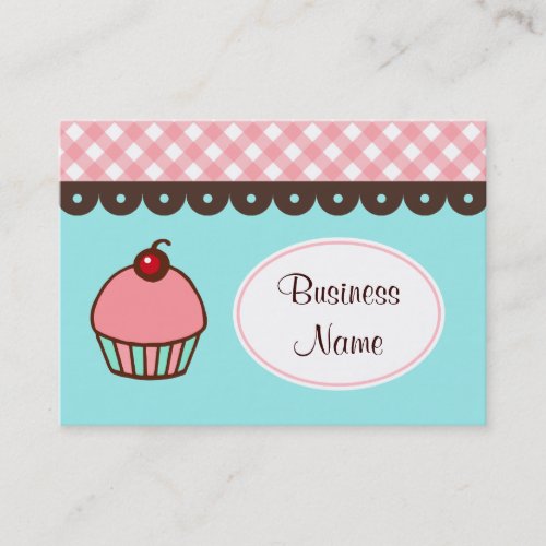 Bakery Cupcake Business Cards