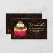 bakery cupcake business cards (Front/Back)