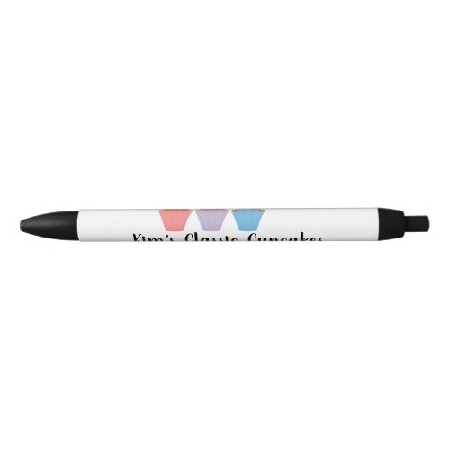 Bakery Cupcake Maker Promotional Black Ink Pen