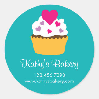 Bakery Cupcake Sticker