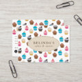 Bakery Cupcakes Sweets Baking QR Code Social Media Business Card | Zazzle