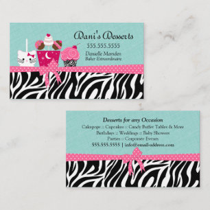 Bakery Desserts Business Card