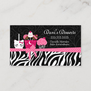 Bakery Desserts Business Card