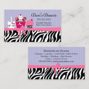 Bakery Desserts Business Card