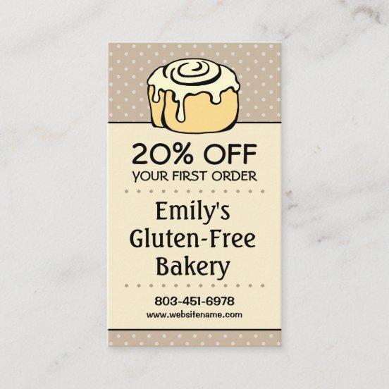 Bakery Coupon Gifts on Zazzle