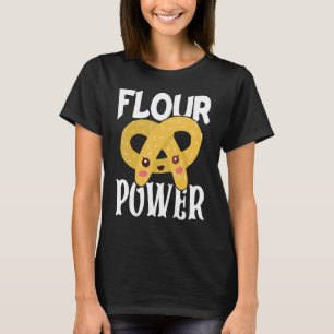 Bakery Donut Baking Flour Power Confectioner Cake T-Shirt