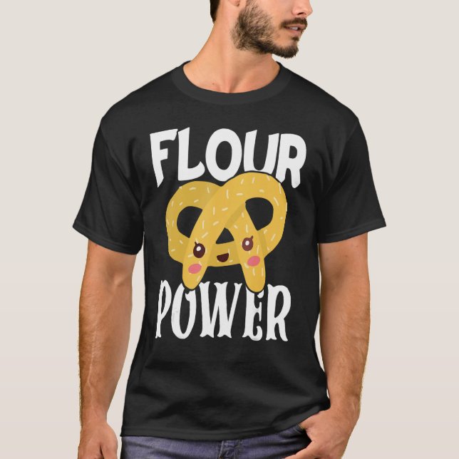 Bakery Donut Baking Flour Power Confectioner Cake  T-Shirt (Front)