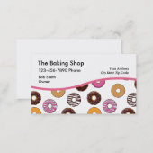 Bakery Doughnut Business Cards (Front/Back)