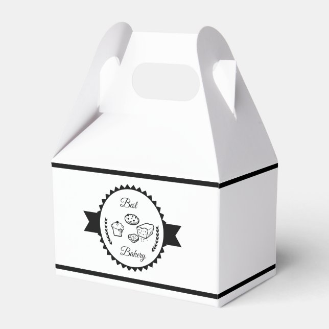 Bakery Favor Boxes (Front Side)