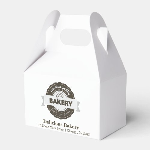 Bakery Favor Boxes