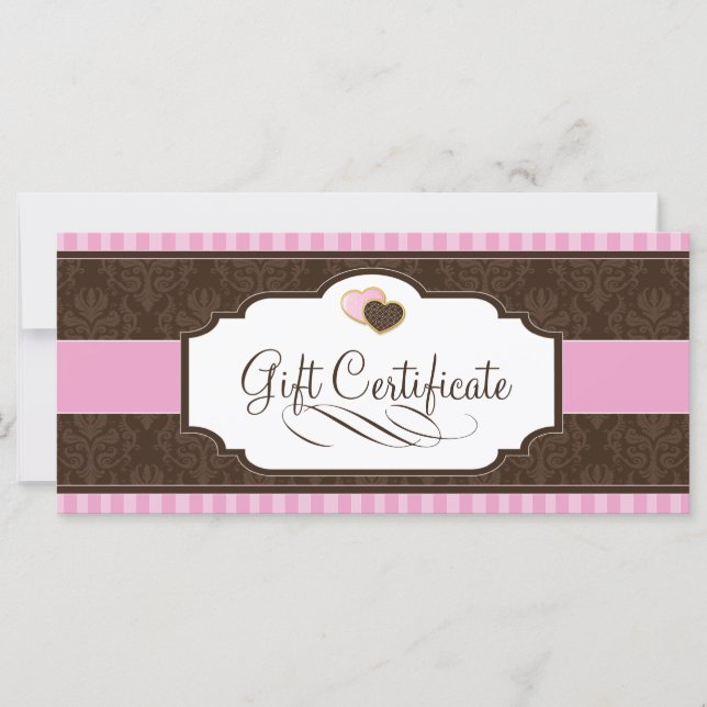 BAKERY GIFT CERTIFICATE (Front)