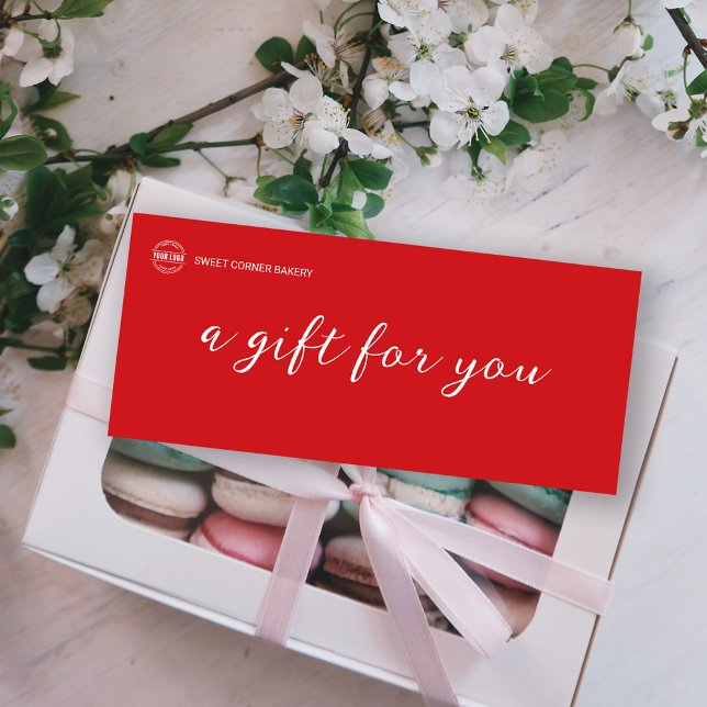 Bakery Gingerbread Business Logo Gift Voucher (Bakery Gingerbread Business Logo Gift Voucher)