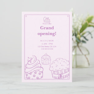 Bakery Grand Opening Invitations & Invitation Templates | Zazzle