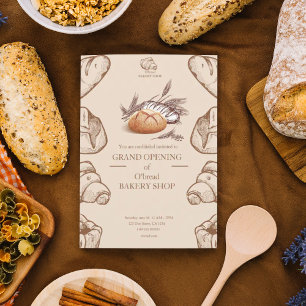 bakery grand opening invitation ⭐⭐⭐⭐⭐(8.13k)
