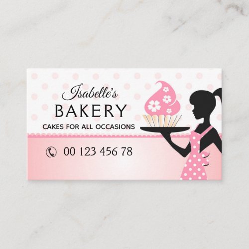 bakery handmade cakes pastry handmade business card