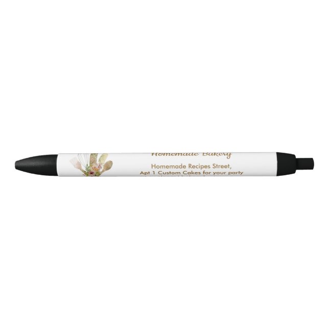 Bakery Home Made Cooking chef gift Pen (Front)