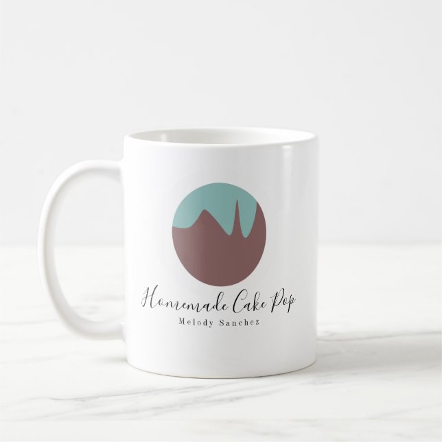 Bakery Homemade Cake Pop Ball Coffee Mug (Left)