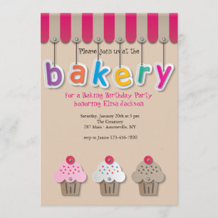Bakery Invitation