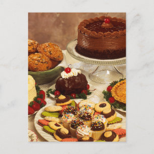 Bakery Items Postcard