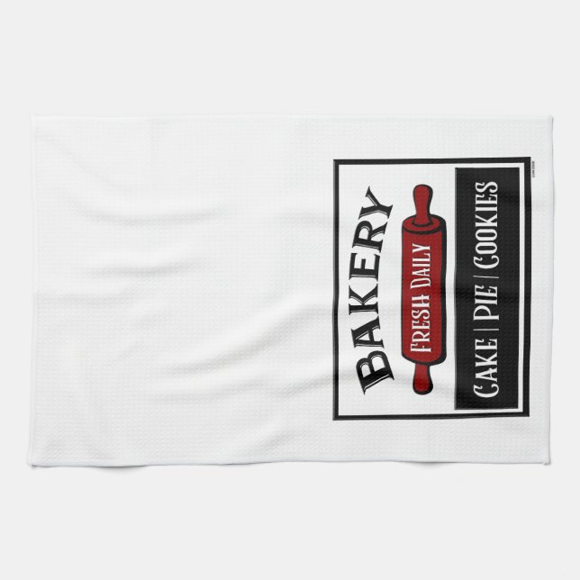 Bakery Kitchen Towel (Horizontal)