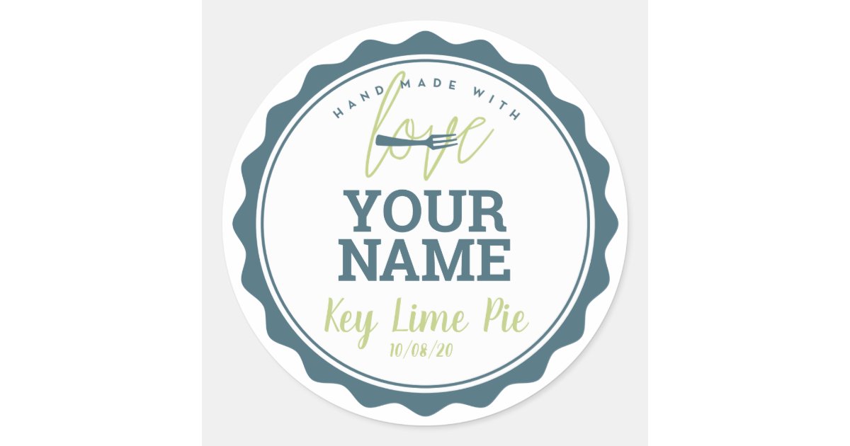 Bakery Label Kitchen Sticker | Zazzle