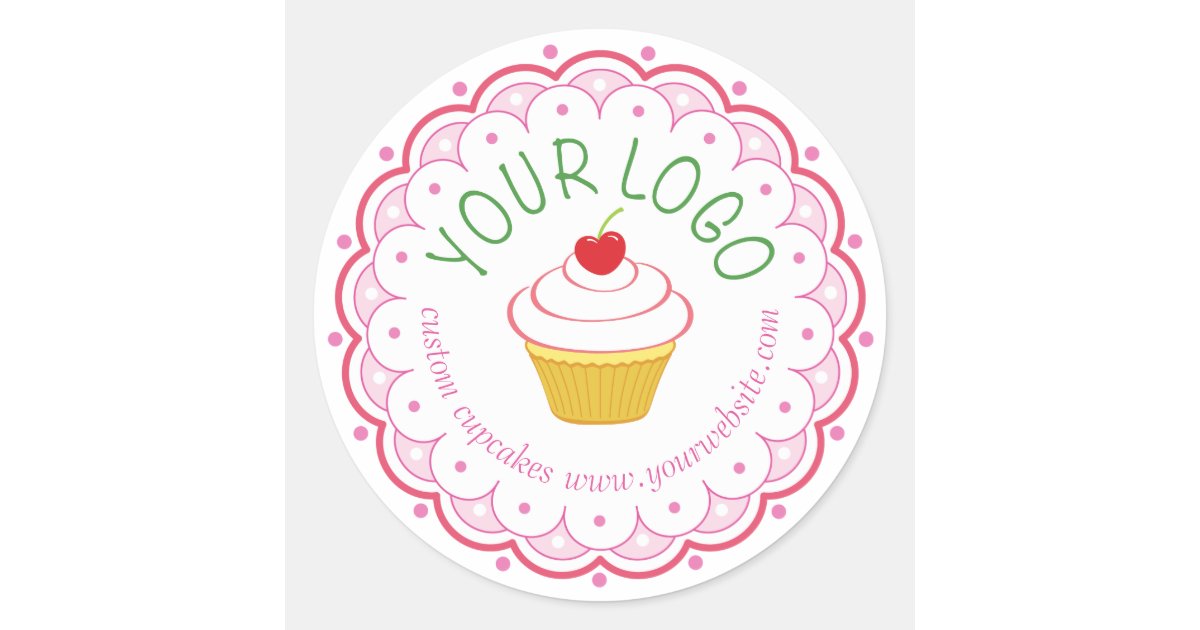 Custom round return address labels