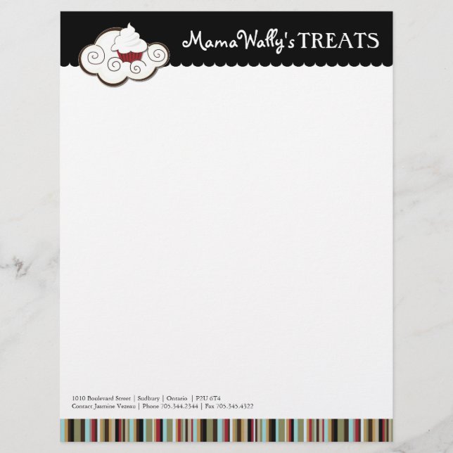 Bakery Letterhead (Front)