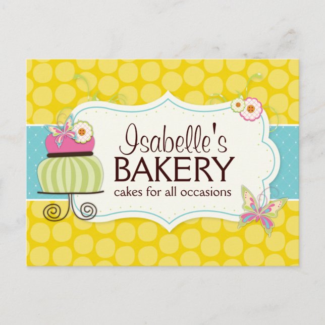Bakery Mail-out Flyer/ Postcard (Front)