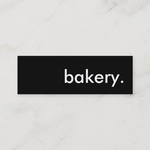 Customizable bakery. business card templates