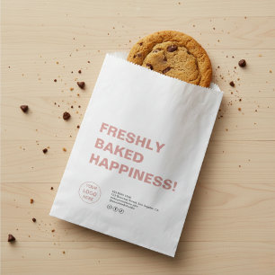 Bakery Modern Custom Logo Paper Bag
