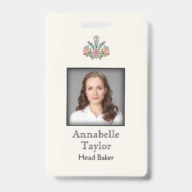 Bakery Name Badge (Front)