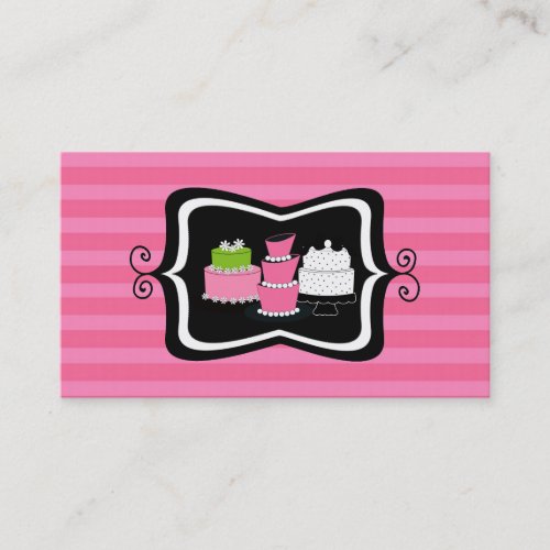 Bakery or Cake Shop Business Cards