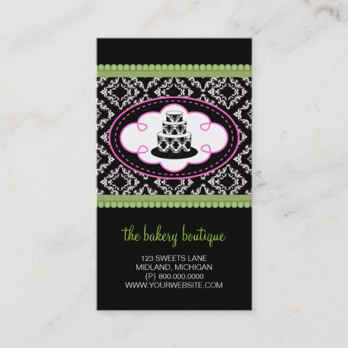 Bakery or Cake Shop Business Cards