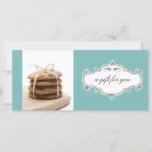 Bakery Or Cookie Business Gift Certificates at Zazzle