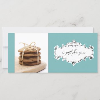 Bakery Or Cookie Business Gift Certificates by lifethroughalens at Zazzle