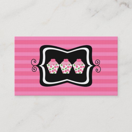 Bakery or Cupcake Shop Business Cards